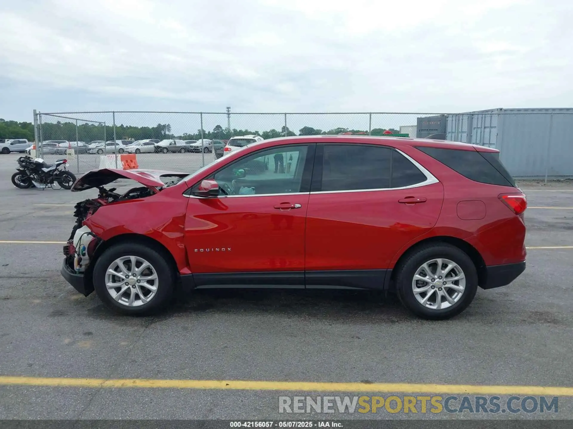 14 fotografías del automóvil dañado 3GNAXKEV8KS674187 CHEVROLET EQUINOX 2019