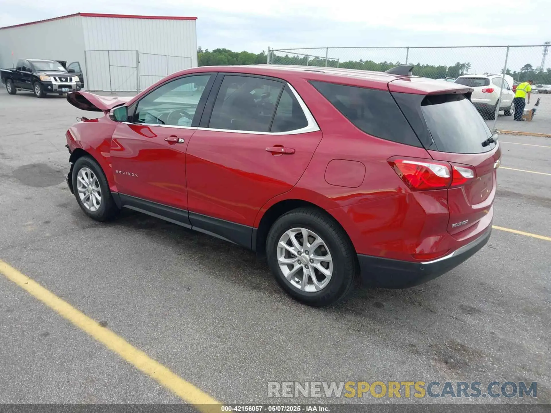3 fotografías del automóvil dañado 3GNAXKEV8KS674187 CHEVROLET EQUINOX 2019