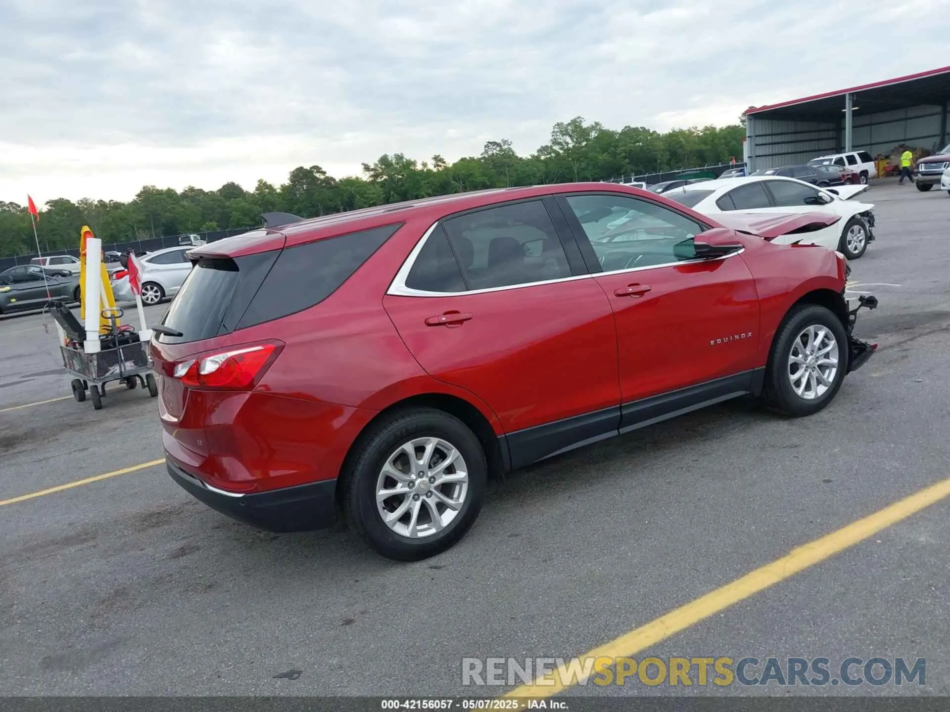 4 fotografías del automóvil dañado 3GNAXKEV8KS674187 CHEVROLET EQUINOX 2019