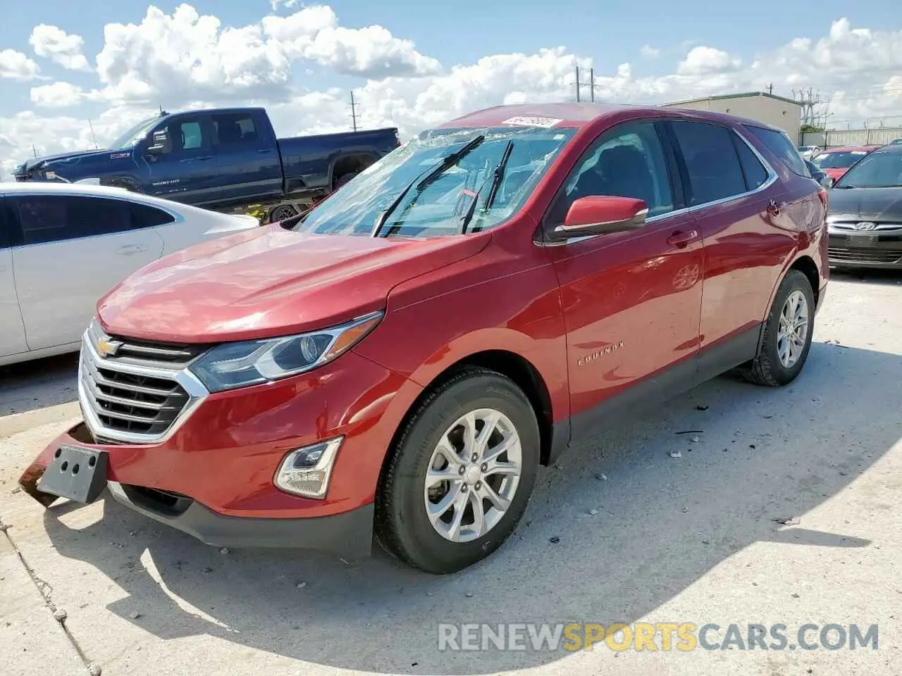 1 fotografías del automóvil dañado 3GNAXKEV9KL201912 CHEVROLET EQUINOX 2019