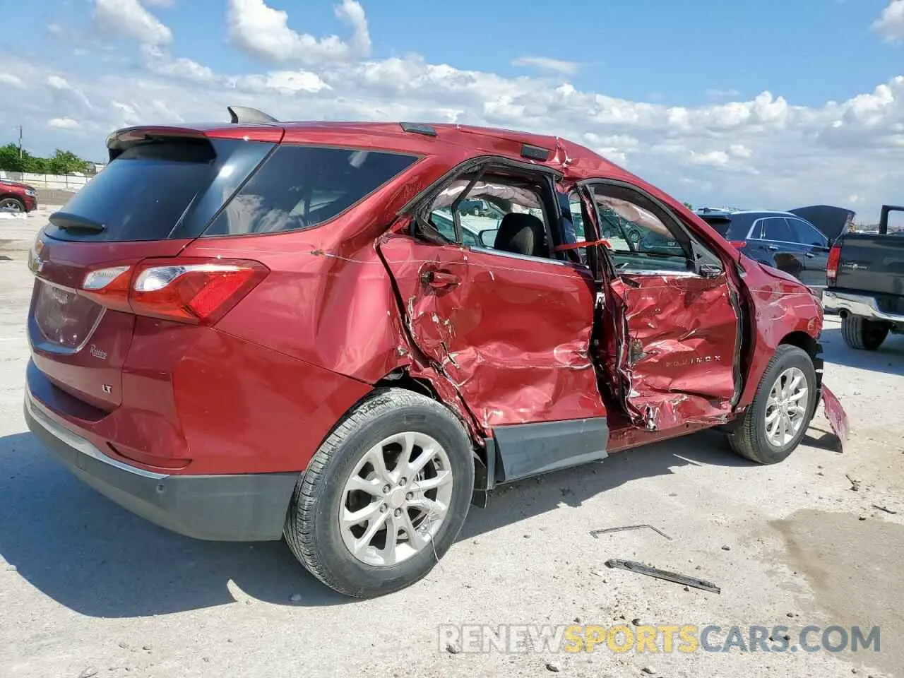 3 fotografías del automóvil dañado 3GNAXKEV9KL201912 CHEVROLET EQUINOX 2019