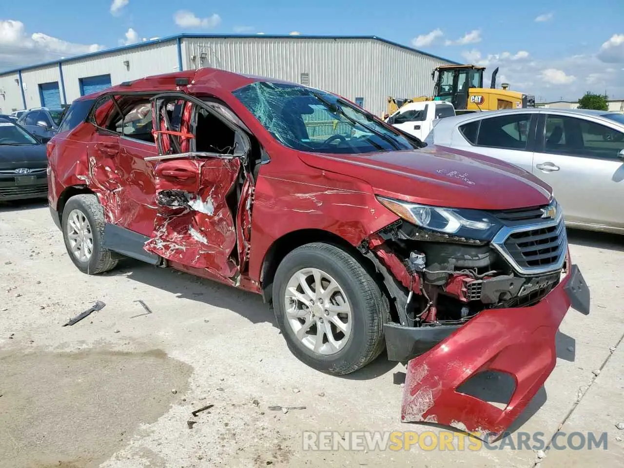 4 fotografías del automóvil dañado 3GNAXKEV9KL201912 CHEVROLET EQUINOX 2019