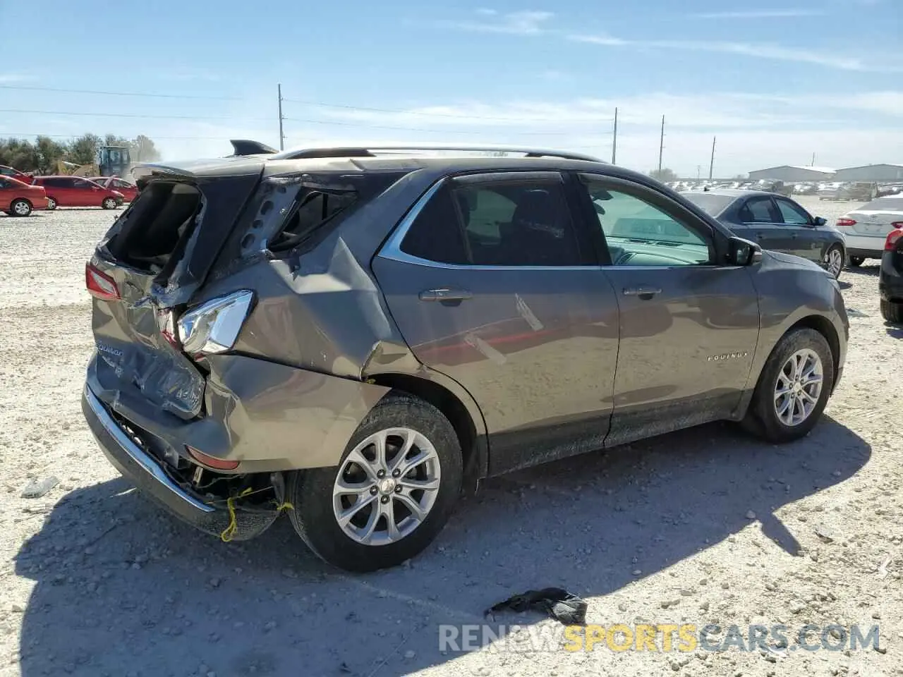 3 fotografías del automóvil dañado 3GNAXKEV9KS584384 CHEVROLET EQUINOX 2019