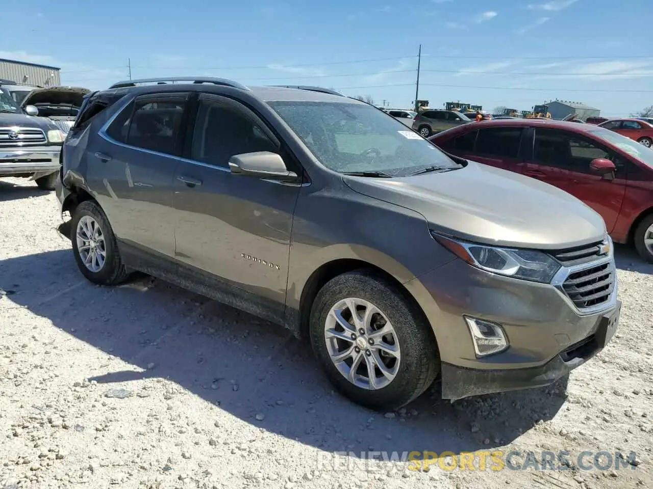 4 fotografías del automóvil dañado 3GNAXKEV9KS584384 CHEVROLET EQUINOX 2019