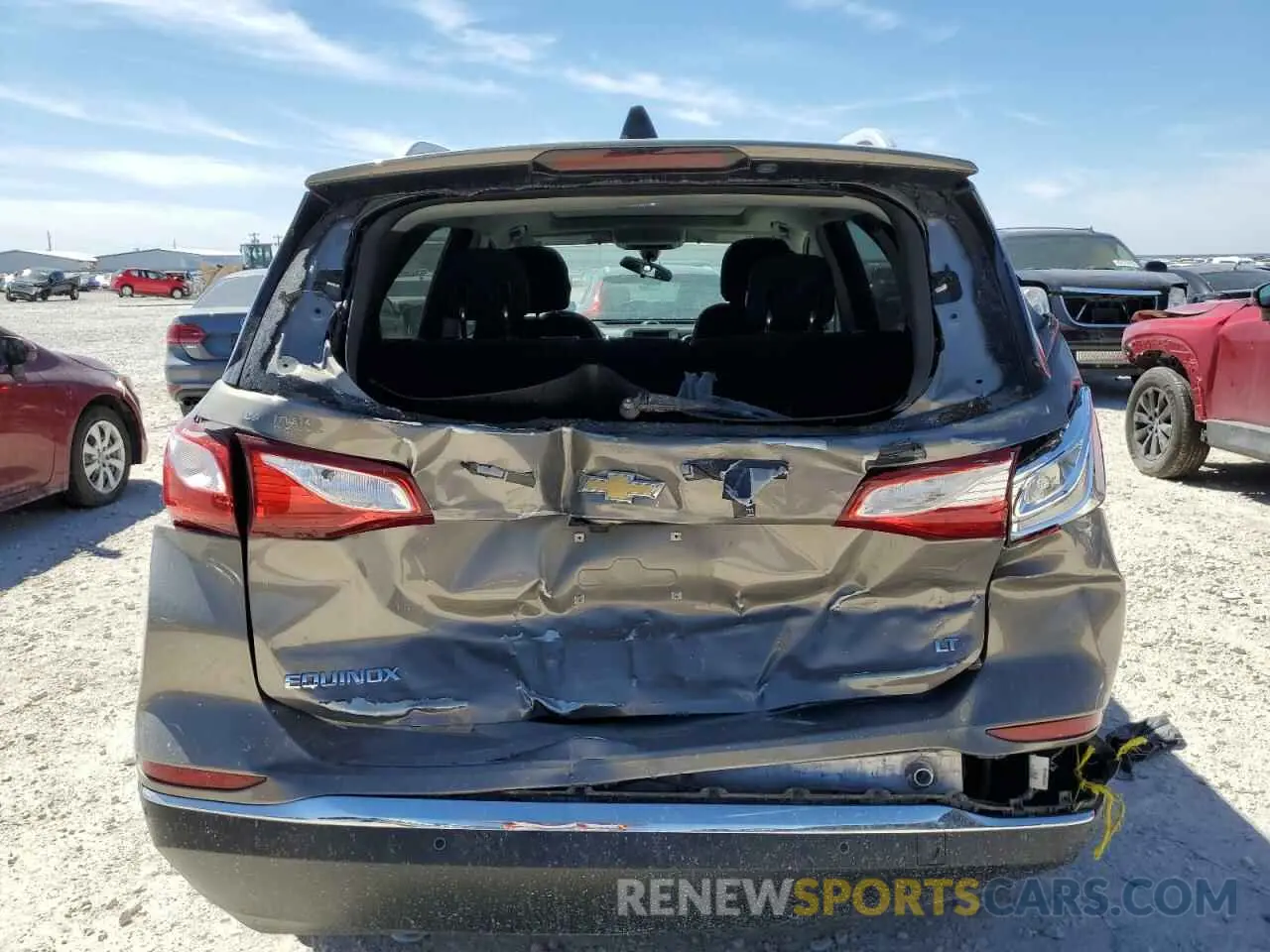 6 fotografías del automóvil dañado 3GNAXKEV9KS584384 CHEVROLET EQUINOX 2019