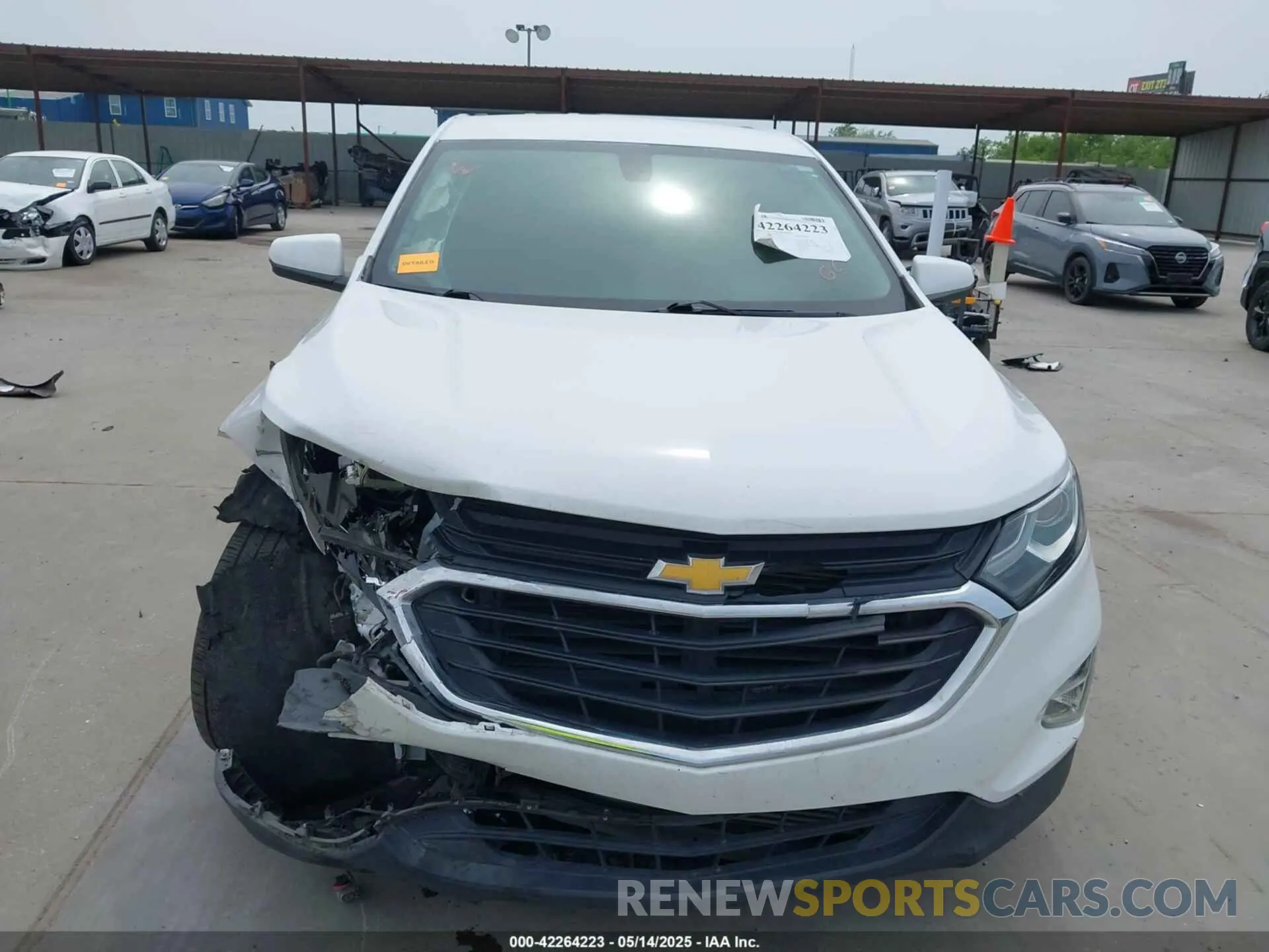 11 fotografías del automóvil dañado 3GNAXKEVXKL264288 CHEVROLET EQUINOX 2019