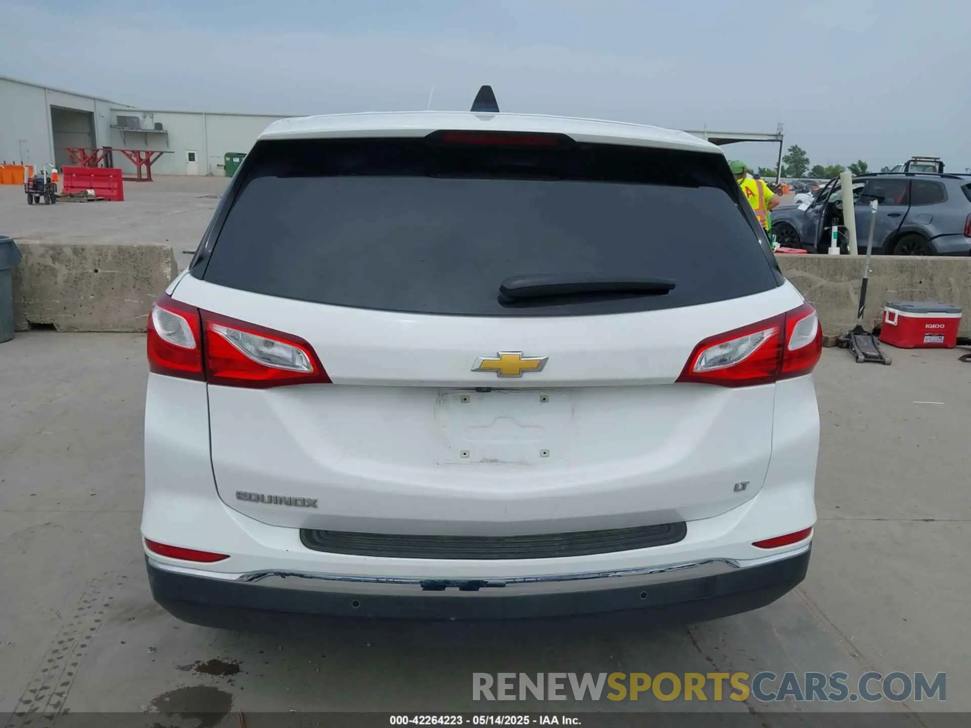 15 fotografías del automóvil dañado 3GNAXKEVXKL264288 CHEVROLET EQUINOX 2019