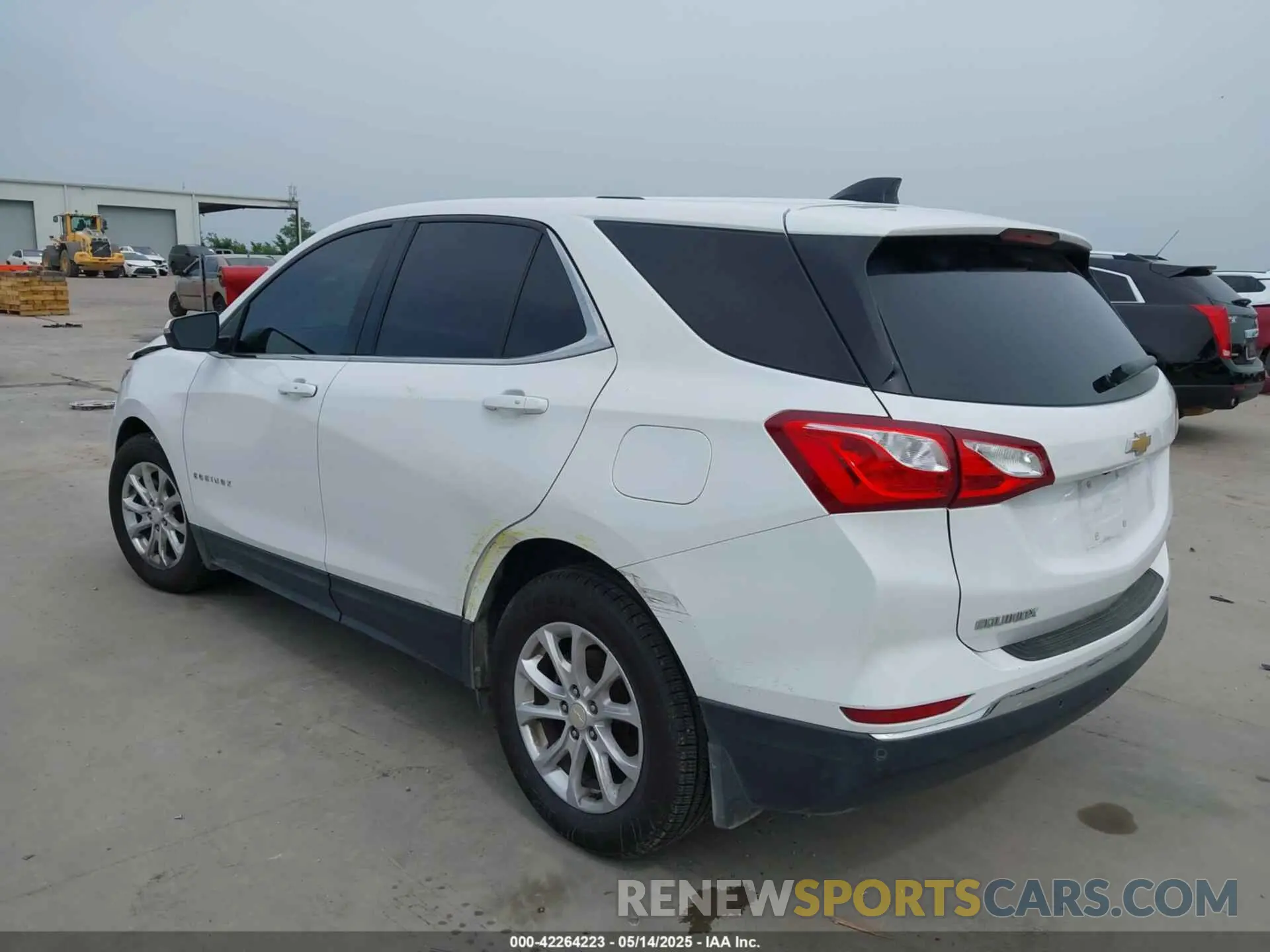 3 fotografías del automóvil dañado 3GNAXKEVXKL264288 CHEVROLET EQUINOX 2019
