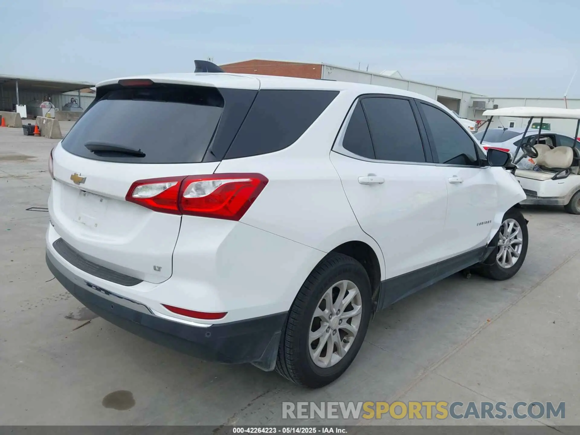 4 fotografías del automóvil dañado 3GNAXKEVXKL264288 CHEVROLET EQUINOX 2019