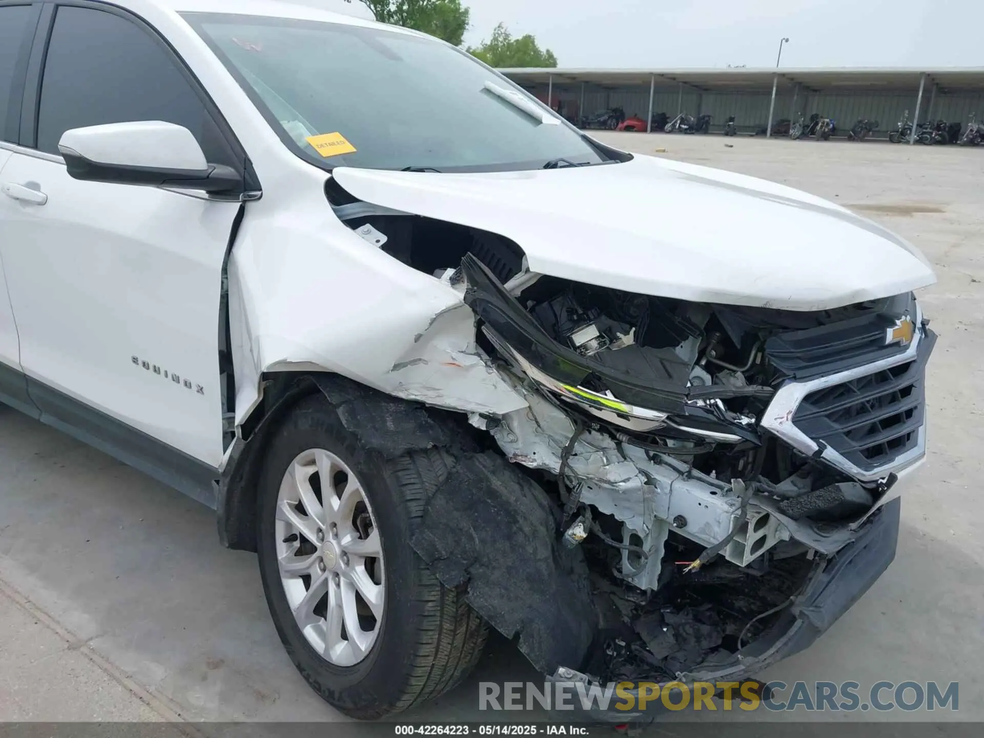 6 fotografías del automóvil dañado 3GNAXKEVXKL264288 CHEVROLET EQUINOX 2019