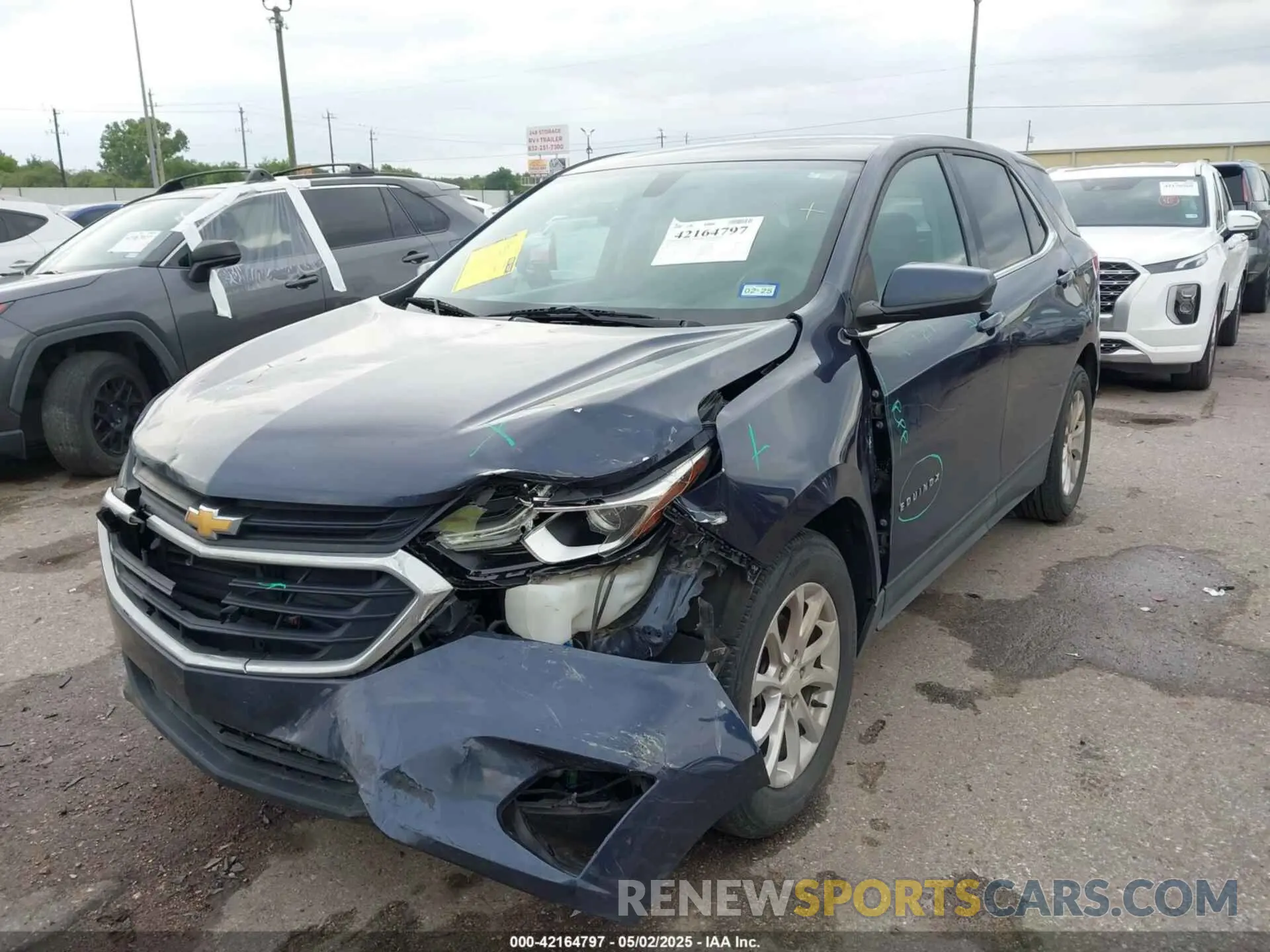 6 fotografías del automóvil dañado 3GNAXKEVXKL315854 CHEVROLET EQUINOX 2019
