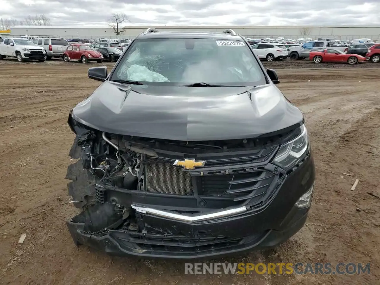 5 fotografías del automóvil dañado 3GNAXKEVXKL325736 CHEVROLET EQUINOX 2019