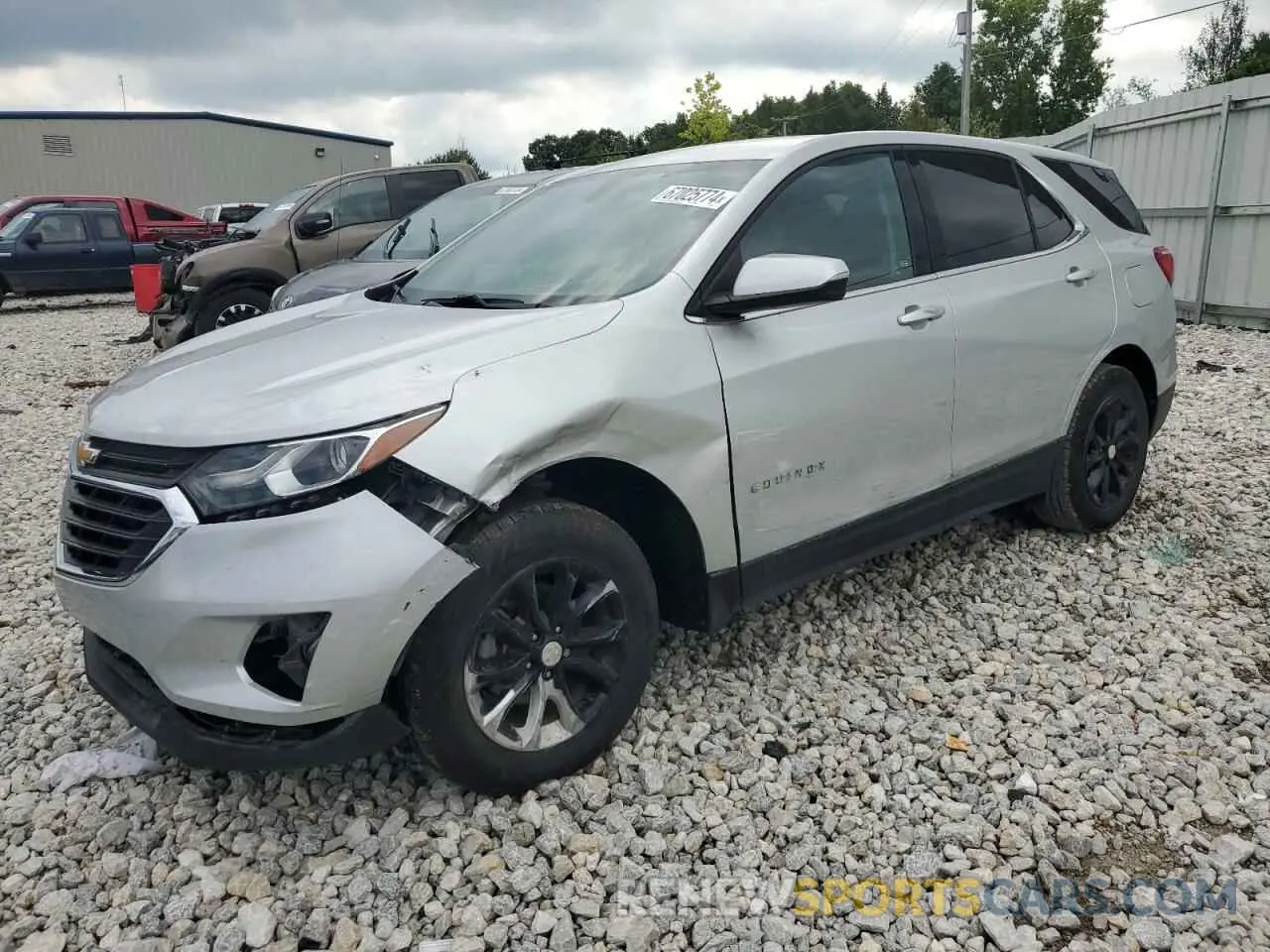 1 fotografías del automóvil dañado 3GNAXKEVXKS567464 CHEVROLET EQUINOX 2019