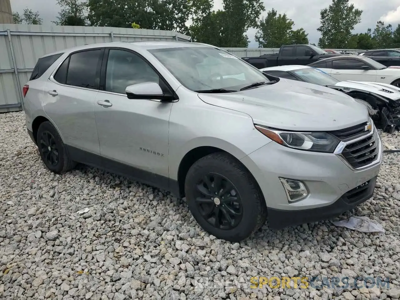 4 fotografías del automóvil dañado 3GNAXKEVXKS567464 CHEVROLET EQUINOX 2019