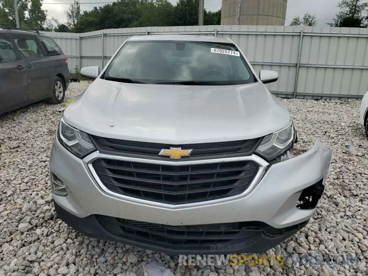 5 fotografías del automóvil dañado 3GNAXKEVXKS567464 CHEVROLET EQUINOX 2019