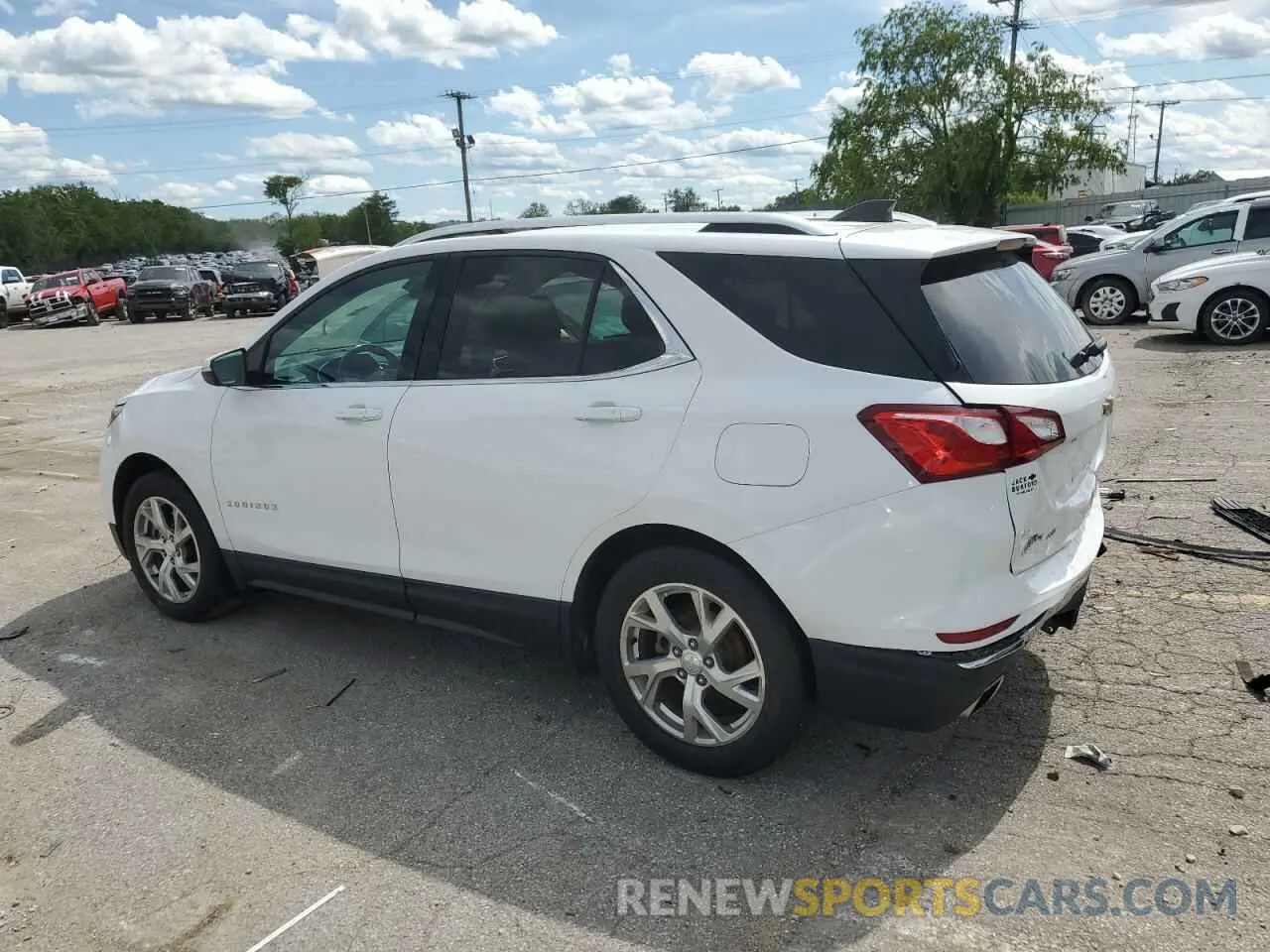 2 fotografías del automóvil dañado 3GNAXLEX0KL229489 CHEVROLET EQUINOX 2019
