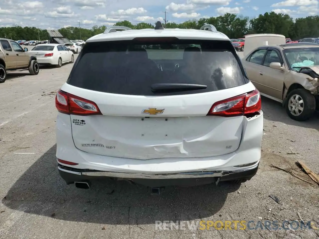 6 fotografías del automóvil dañado 3GNAXLEX0KL229489 CHEVROLET EQUINOX 2019