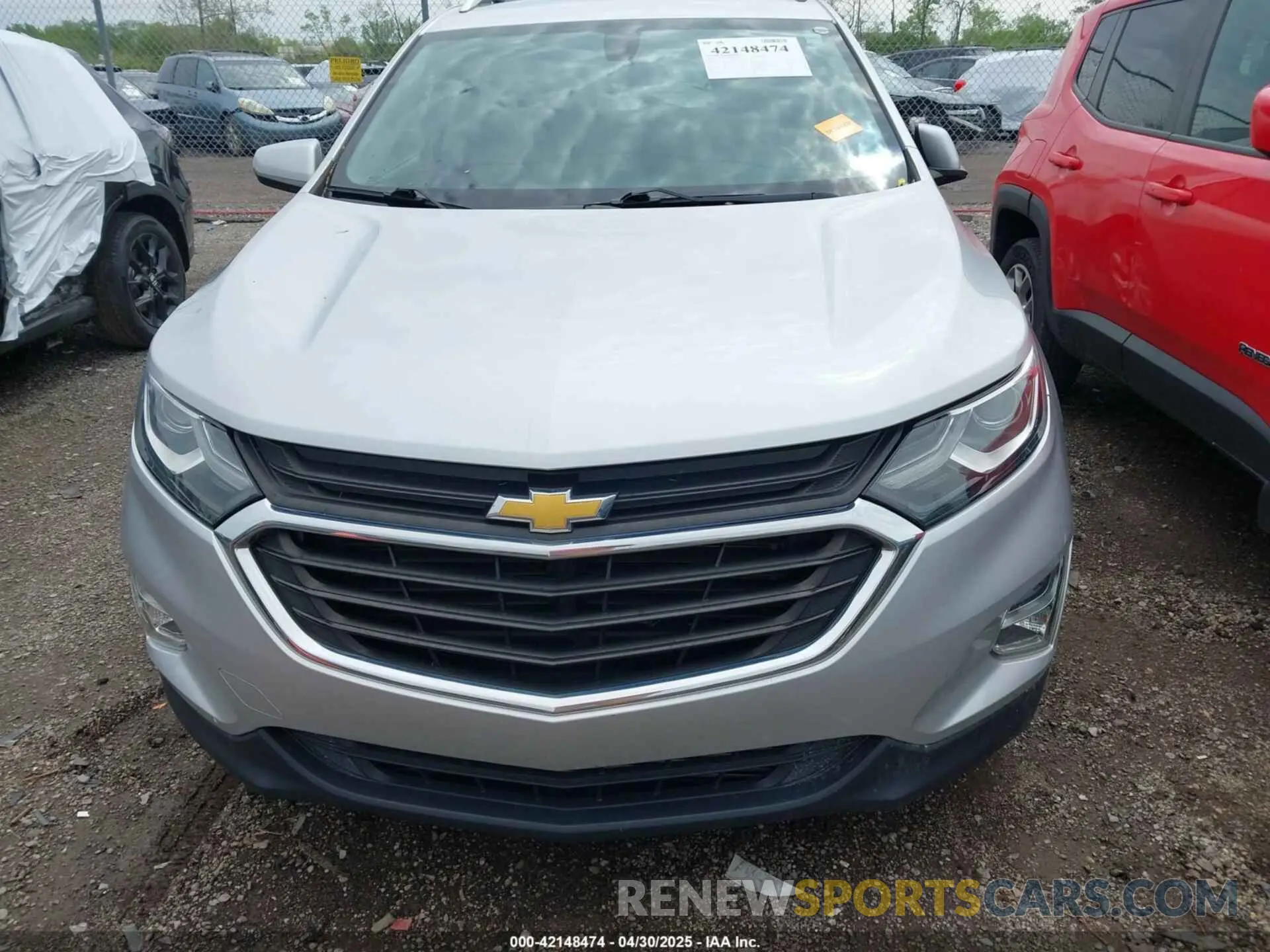 11 fotografías del automóvil dañado 3GNAXLEX0KS615822 CHEVROLET EQUINOX 2019