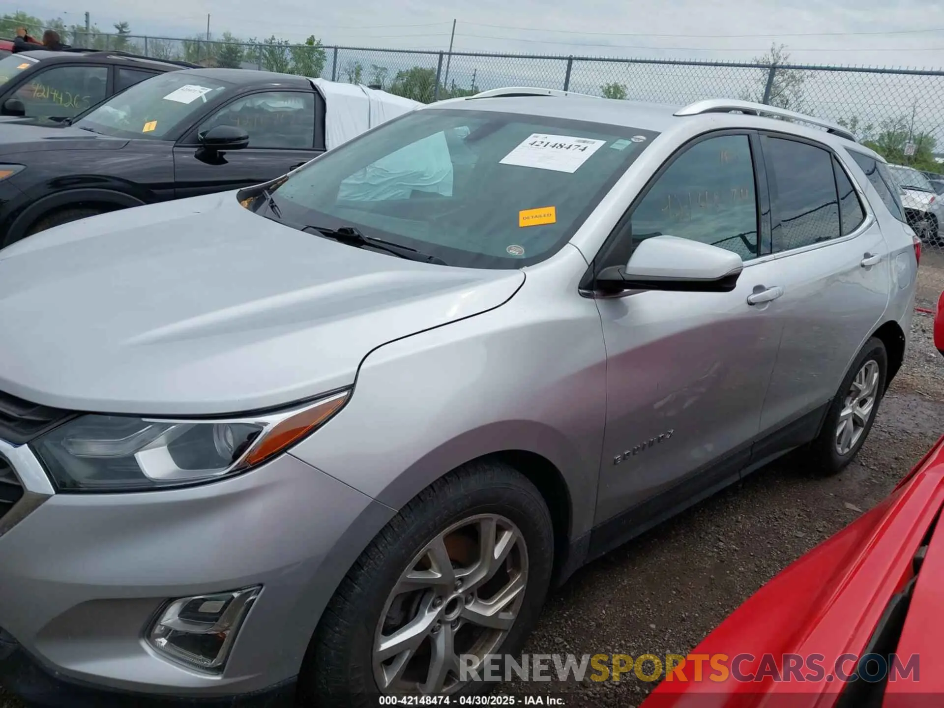13 fotografías del automóvil dañado 3GNAXLEX0KS615822 CHEVROLET EQUINOX 2019