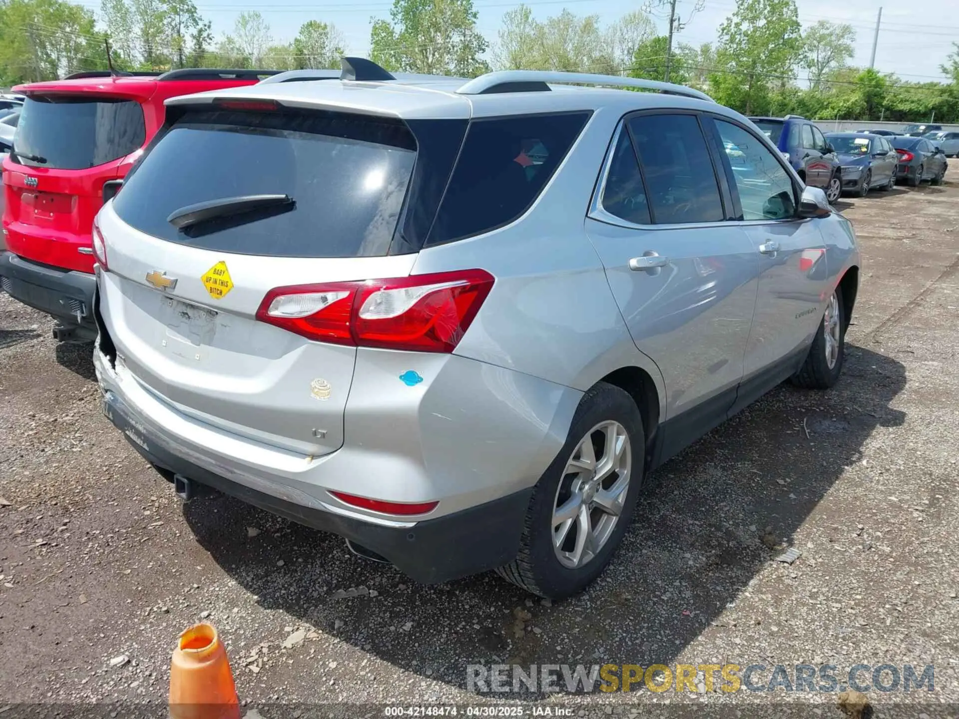 4 fotografías del automóvil dañado 3GNAXLEX0KS615822 CHEVROLET EQUINOX 2019