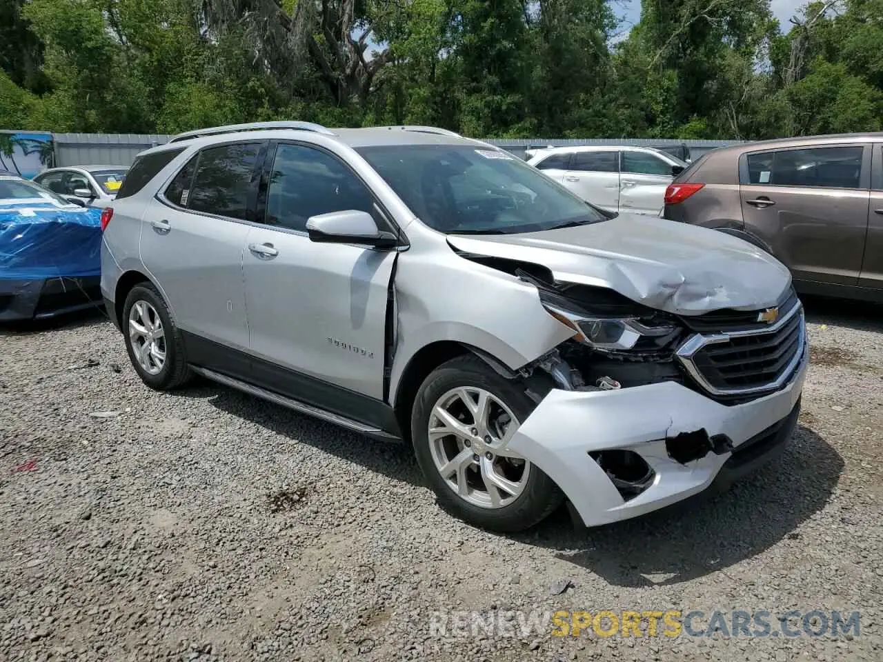 4 fotografías del automóvil dañado 3GNAXLEX2KS632136 CHEVROLET EQUINOX 2019