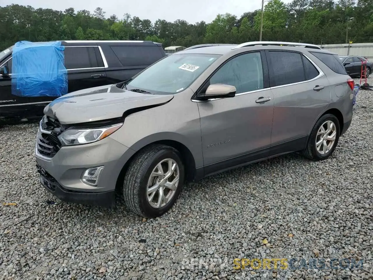 1 fotografías del automóvil dañado 3GNAXLEX3KS556975 CHEVROLET EQUINOX 2019