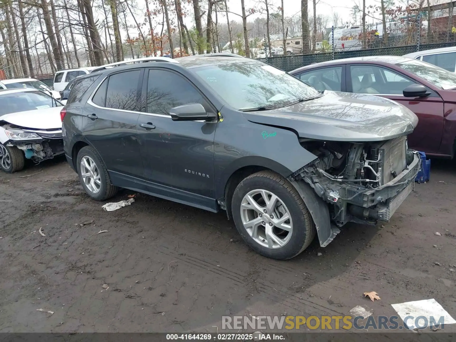 1 fotografías del automóvil dañado 3GNAXLEX6KS567419 CHEVROLET EQUINOX 2019