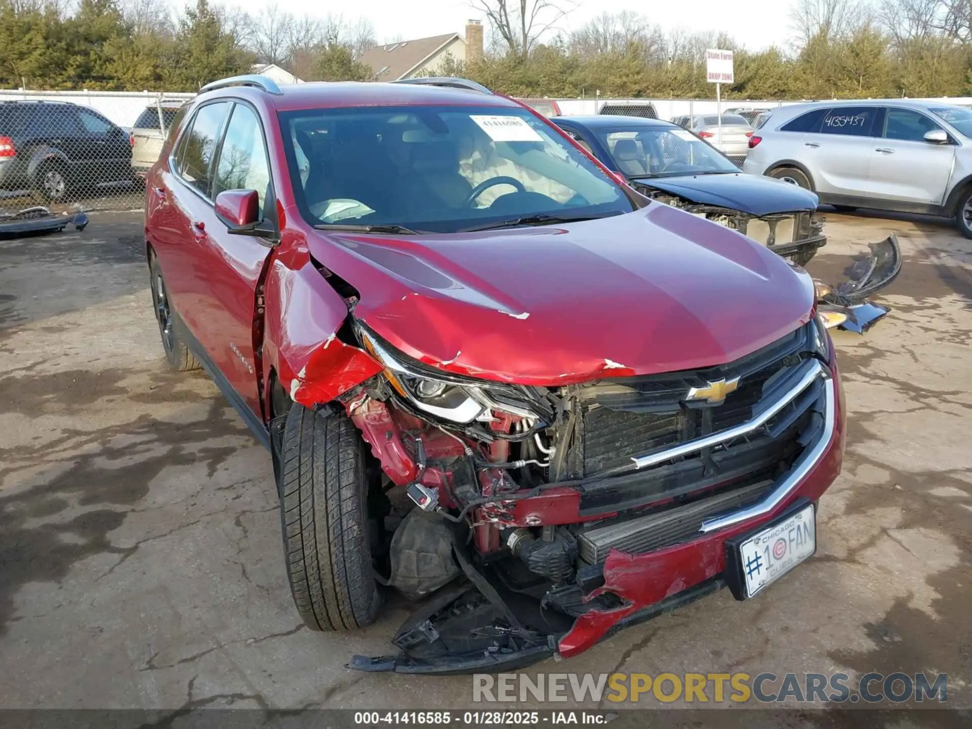 1 fotografías del automóvil dañado 3GNAXLEX8KL278861 CHEVROLET EQUINOX 2019