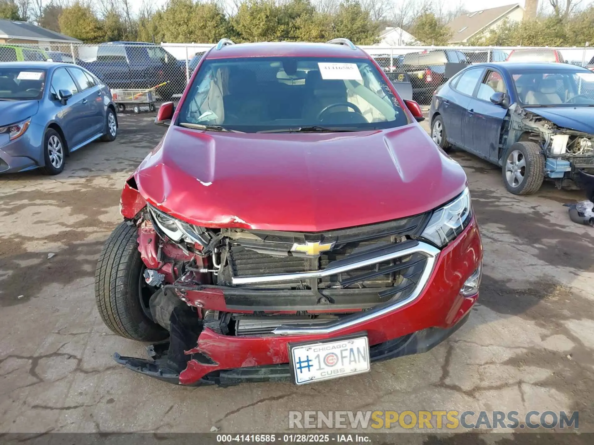 12 fotografías del automóvil dañado 3GNAXLEX8KL278861 CHEVROLET EQUINOX 2019