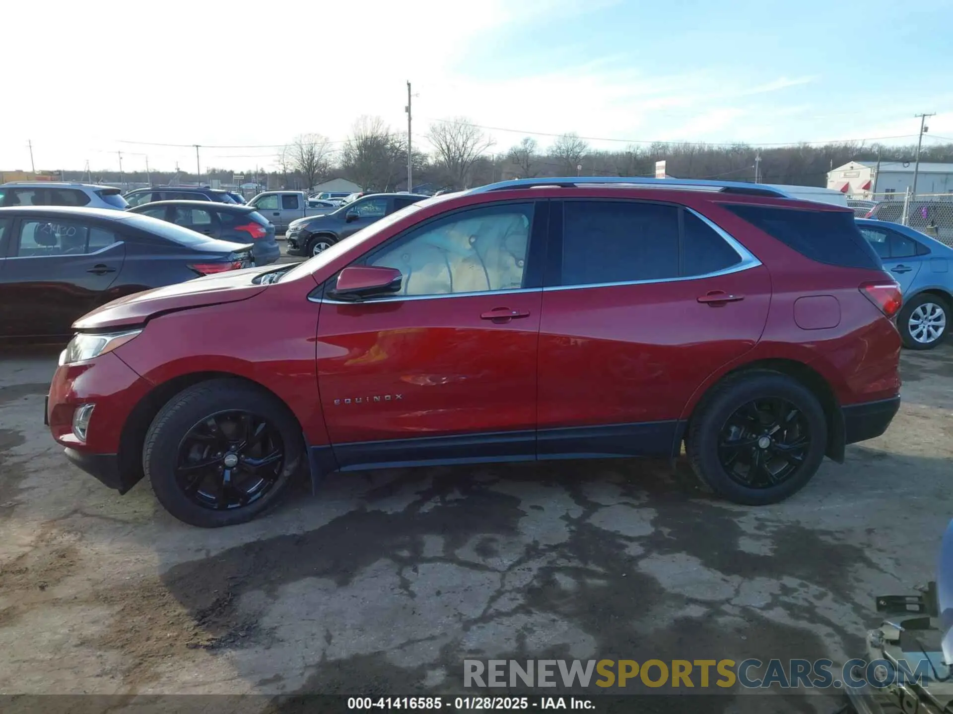 14 fotografías del automóvil dañado 3GNAXLEX8KL278861 CHEVROLET EQUINOX 2019
