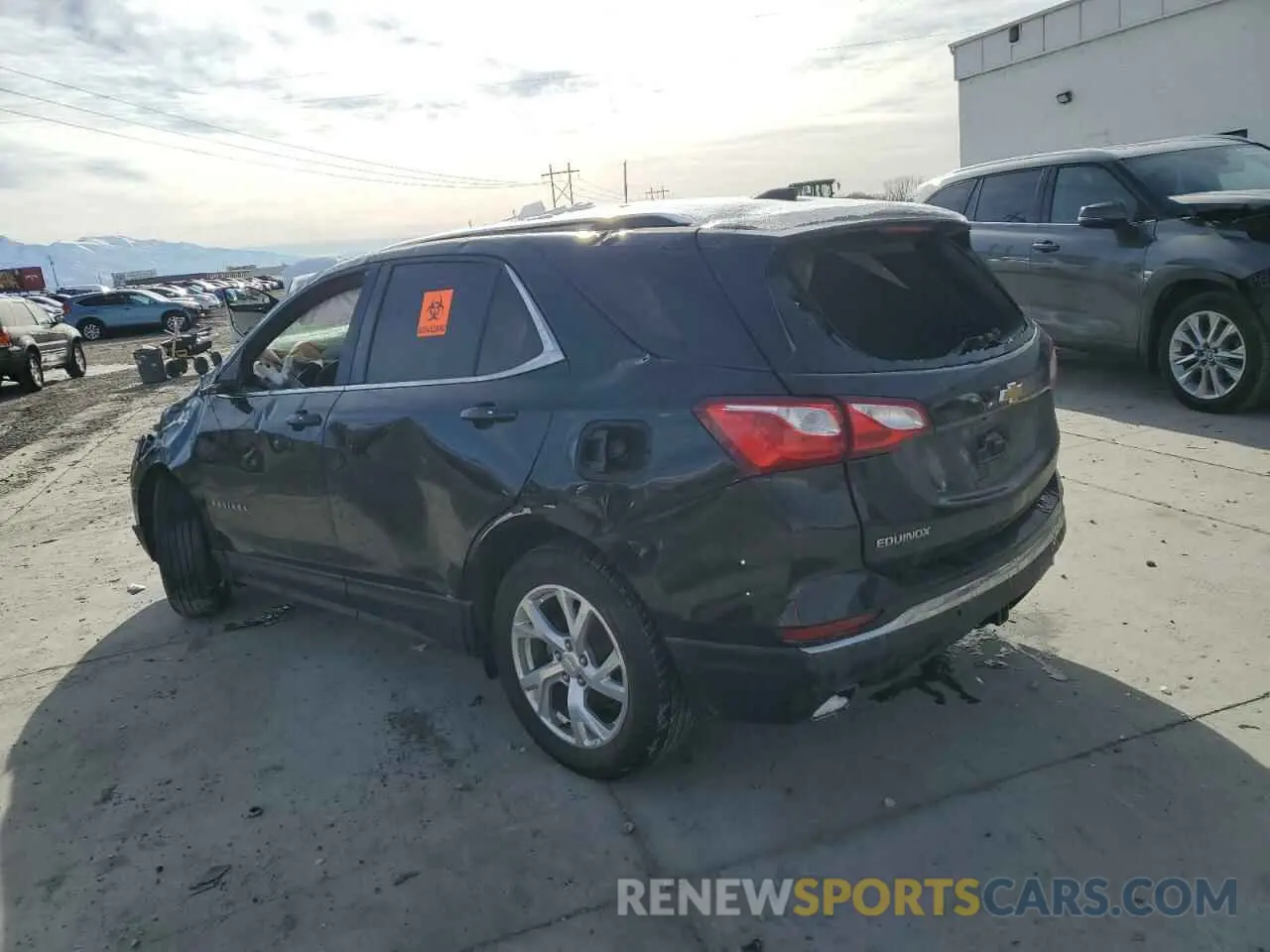 2 fotografías del automóvil dañado 3GNAXLEX9KL250941 CHEVROLET EQUINOX 2019