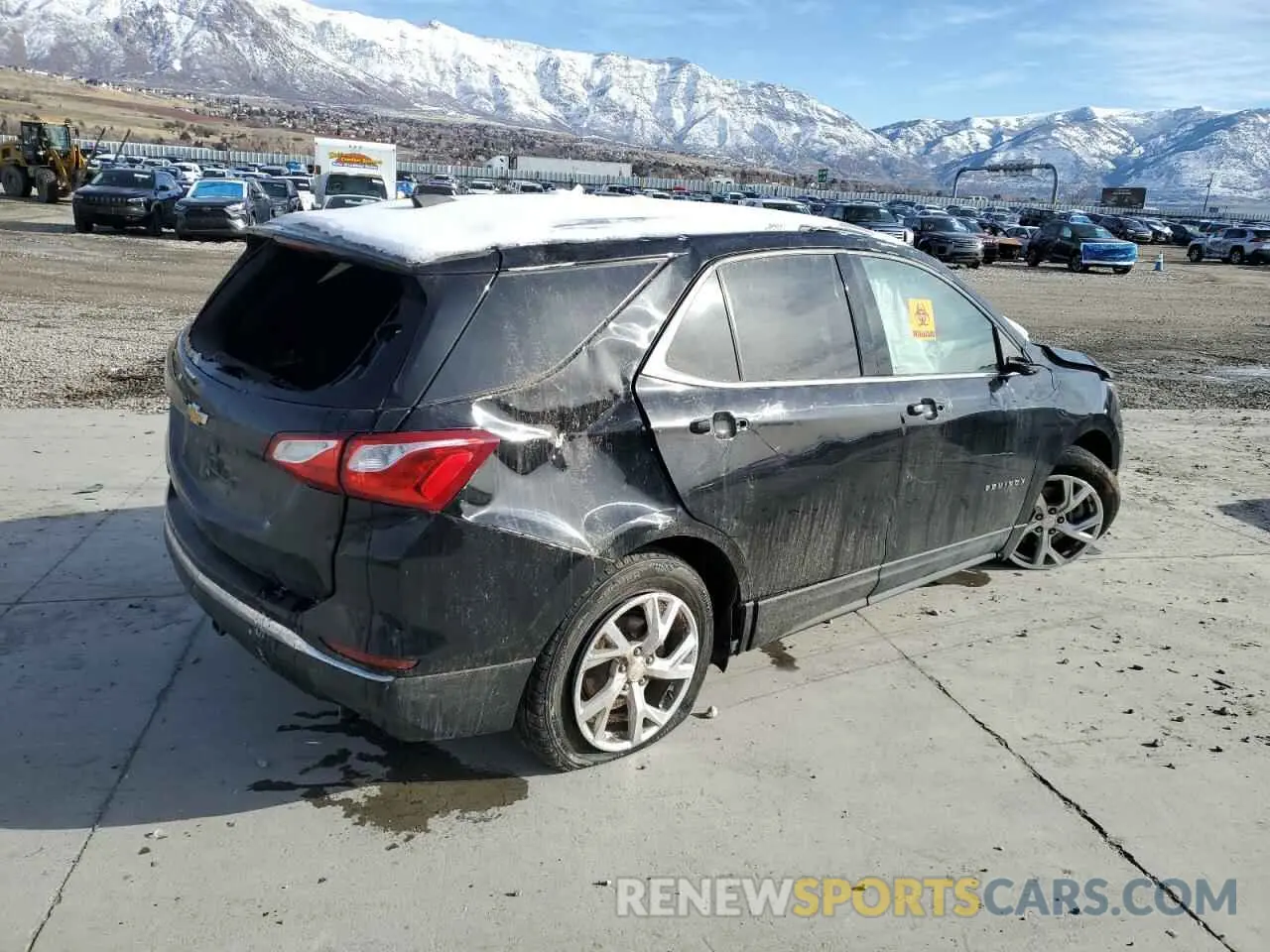3 fotografías del automóvil dañado 3GNAXLEX9KL250941 CHEVROLET EQUINOX 2019