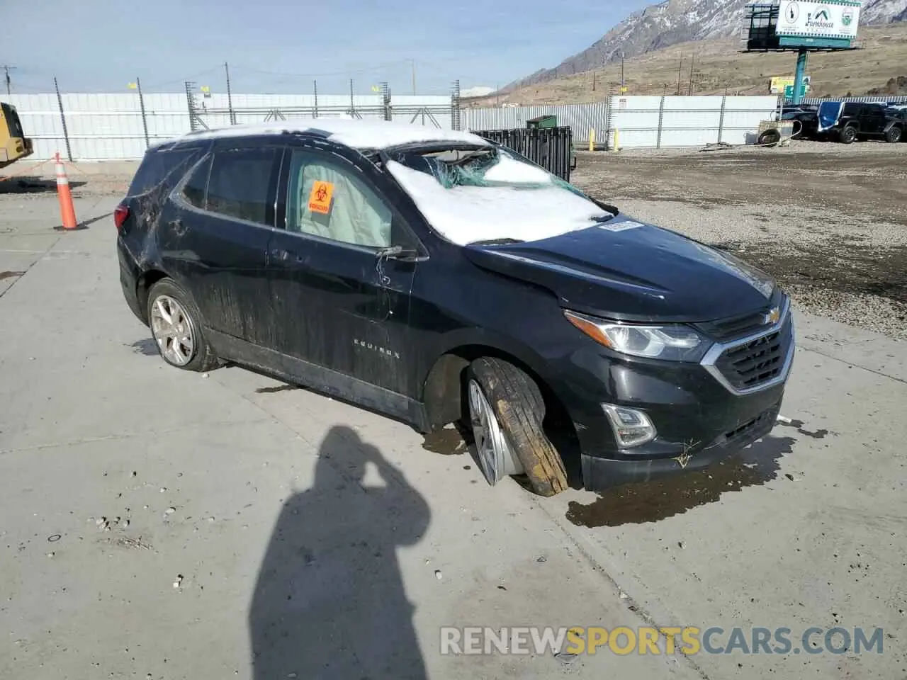4 fotografías del automóvil dañado 3GNAXLEX9KL250941 CHEVROLET EQUINOX 2019