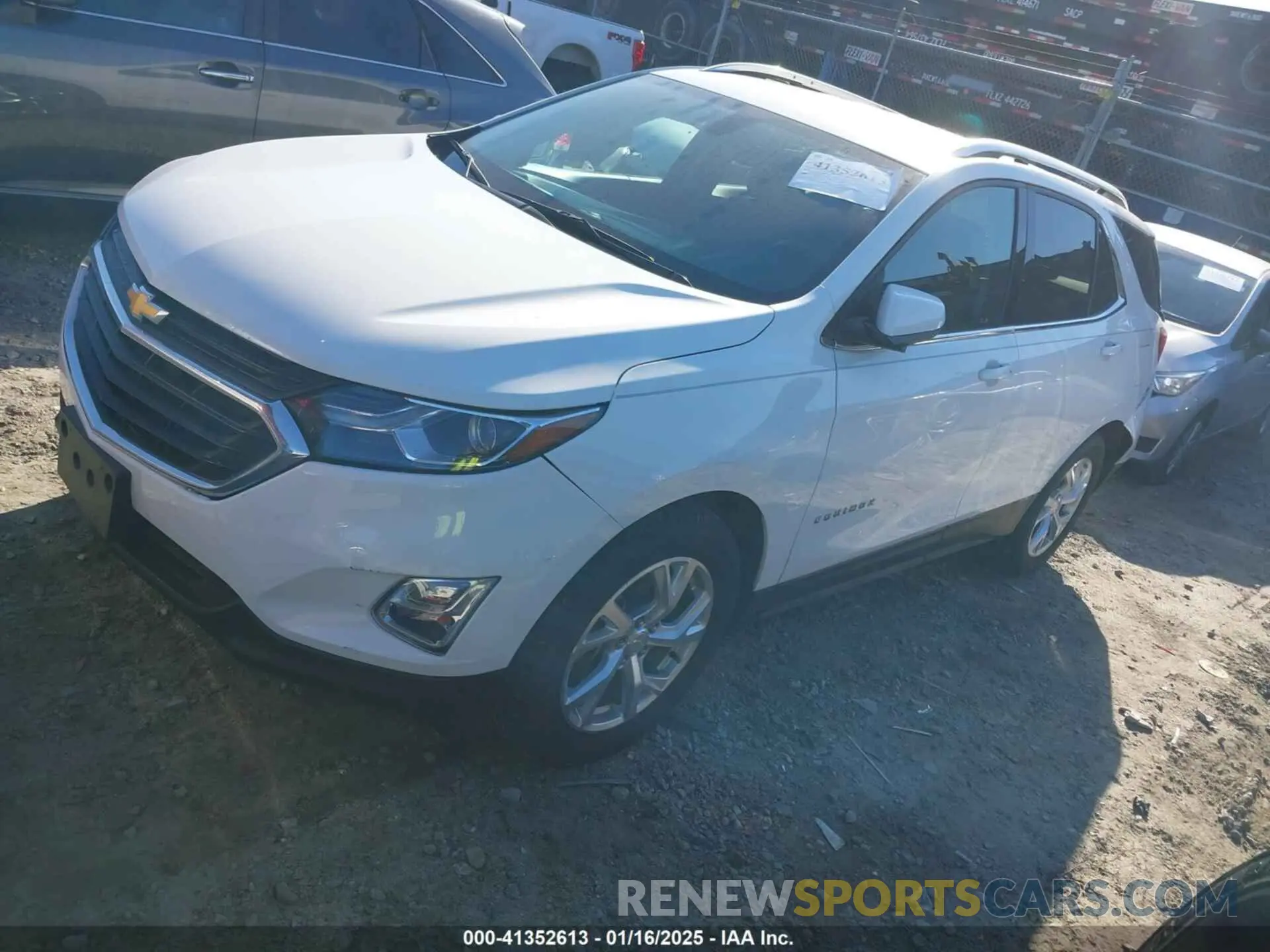 2 fotografías del automóvil dañado 3GNAXLEX9KS532728 CHEVROLET EQUINOX 2019