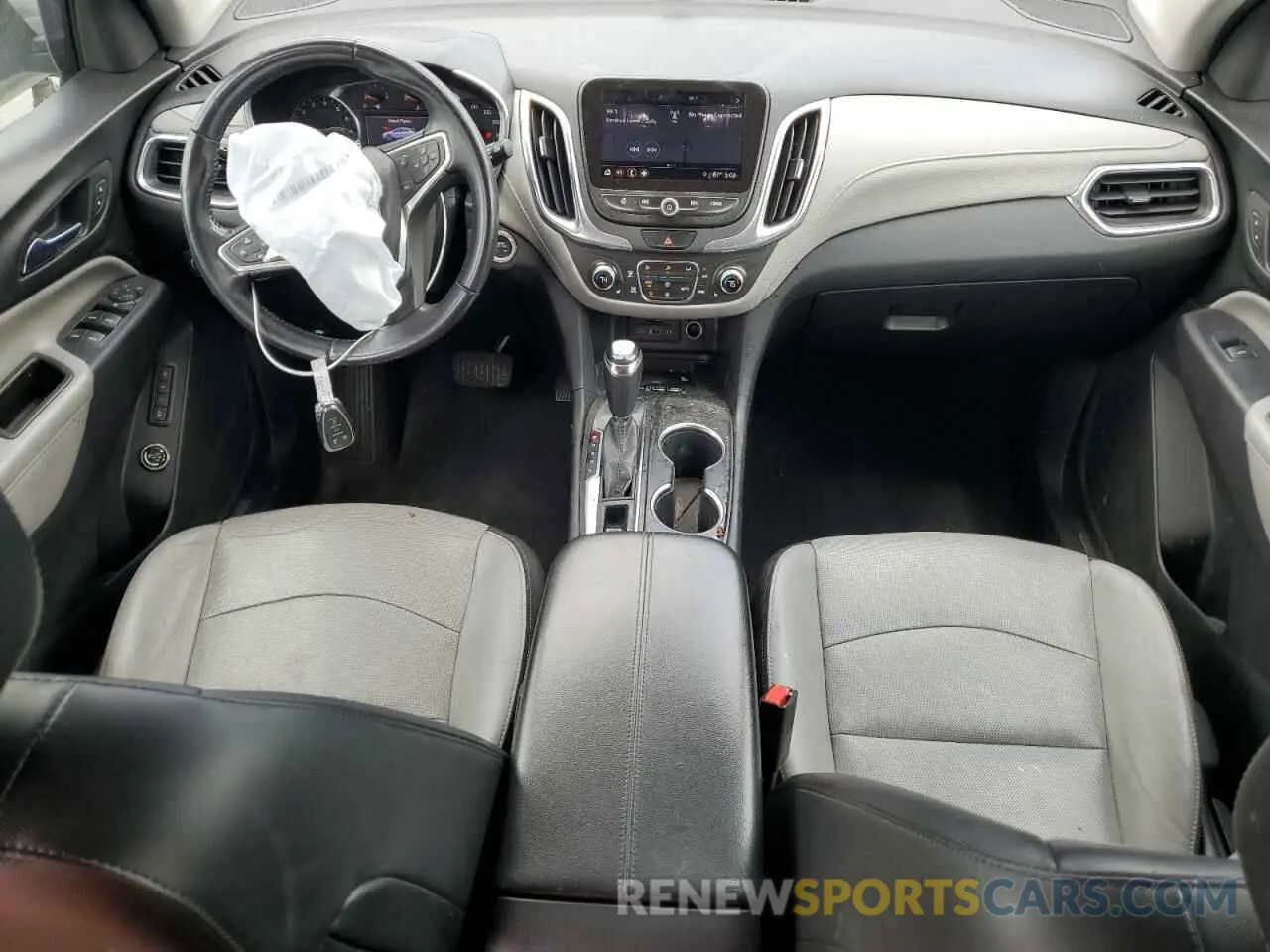 8 fotografías del automóvil dañado 3GNAXNEV1KS555009 CHEVROLET EQUINOX 2019
