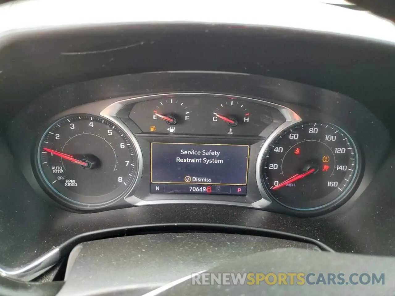 9 fotografías del automóvil dañado 3GNAXNEV1KS555009 CHEVROLET EQUINOX 2019
