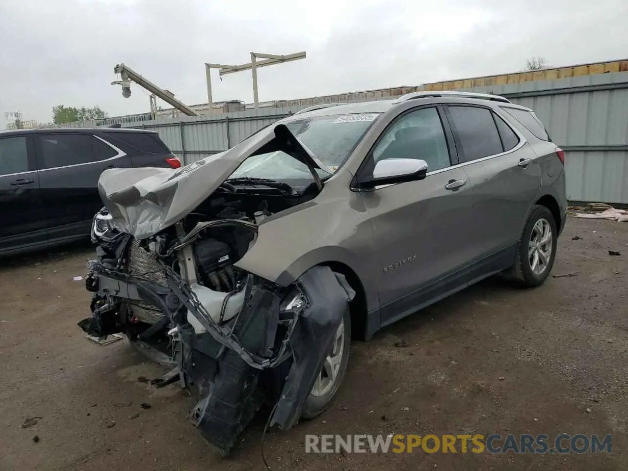 1 fotografías del automóvil dañado 3GNAXNEV2KS543824 CHEVROLET EQUINOX 2019