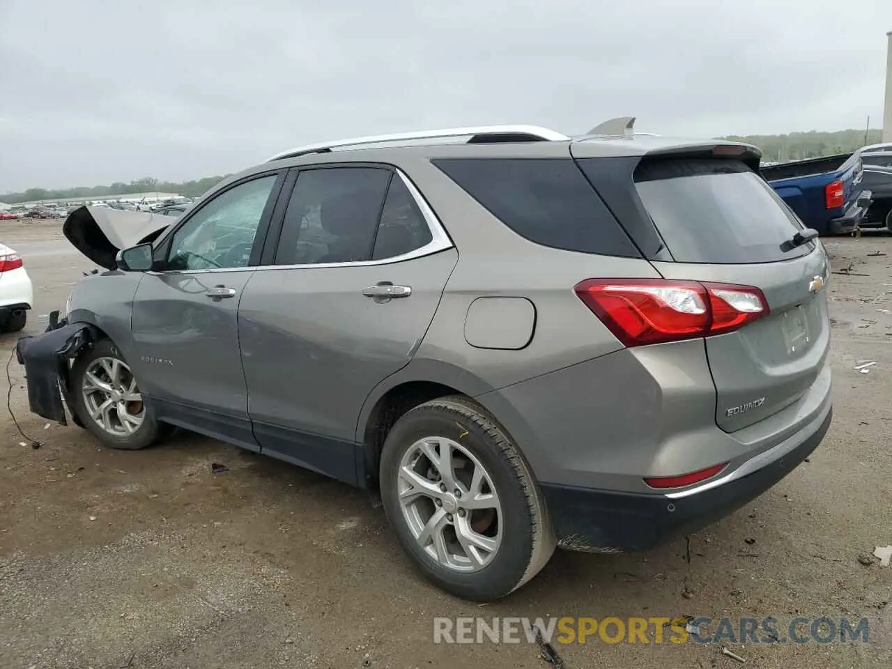 2 fotografías del automóvil dañado 3GNAXNEV2KS543824 CHEVROLET EQUINOX 2019
