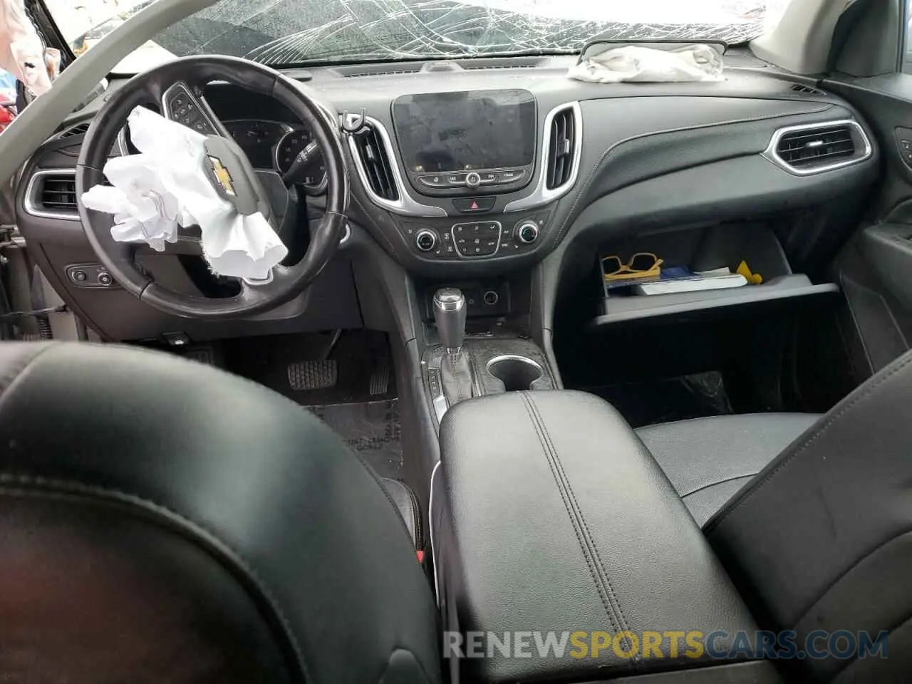 8 fotografías del automóvil dañado 3GNAXNEV2KS543824 CHEVROLET EQUINOX 2019