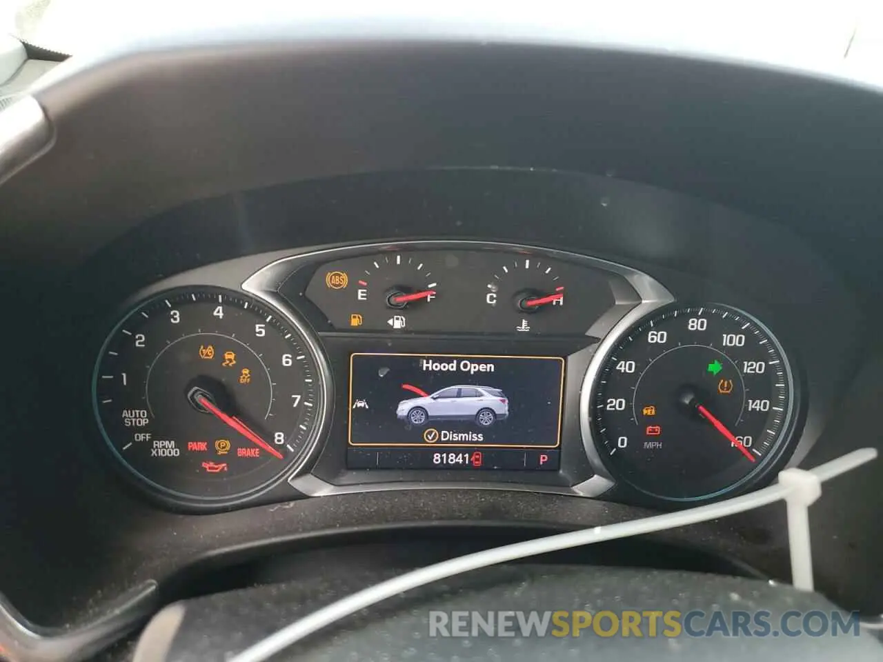 9 fotografías del automóvil dañado 3GNAXNEV2KS545332 CHEVROLET EQUINOX 2019