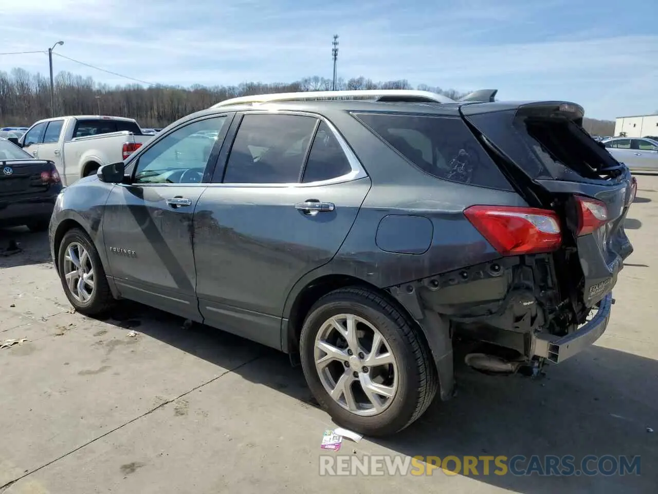 2 fotografías del automóvil dañado 3GNAXNEV5KL352635 CHEVROLET EQUINOX 2019