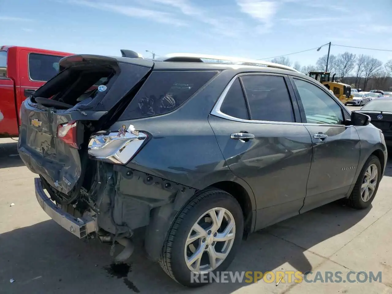 3 fotografías del automóvil dañado 3GNAXNEV5KL352635 CHEVROLET EQUINOX 2019
