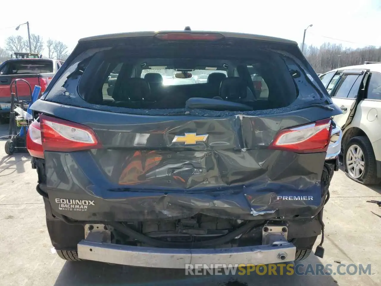 6 fotografías del automóvil dañado 3GNAXNEV5KL352635 CHEVROLET EQUINOX 2019