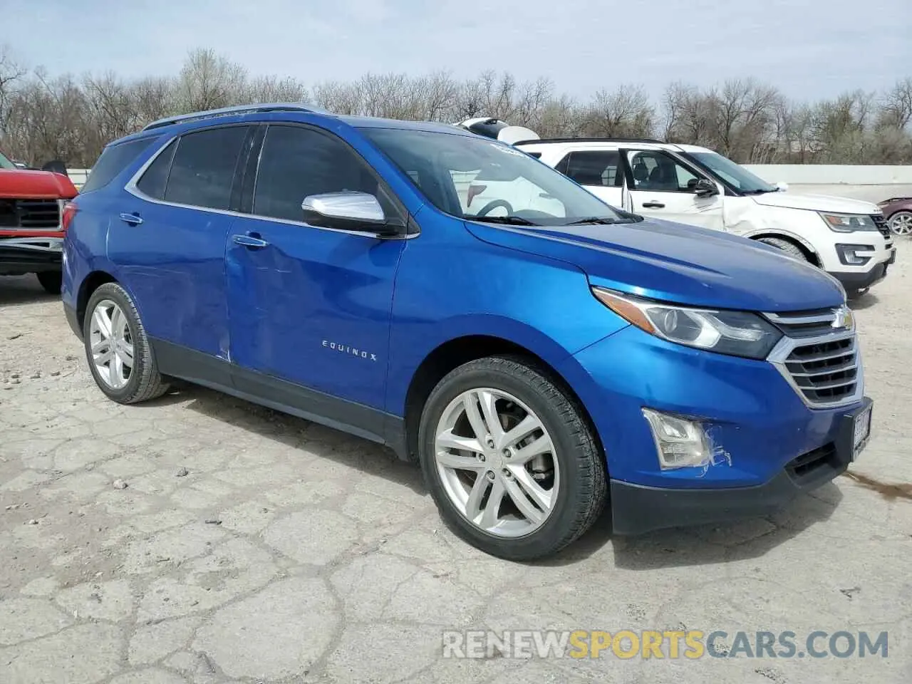 4 fotografías del automóvil dañado 3GNAXNEV5KS519159 CHEVROLET EQUINOX 2019