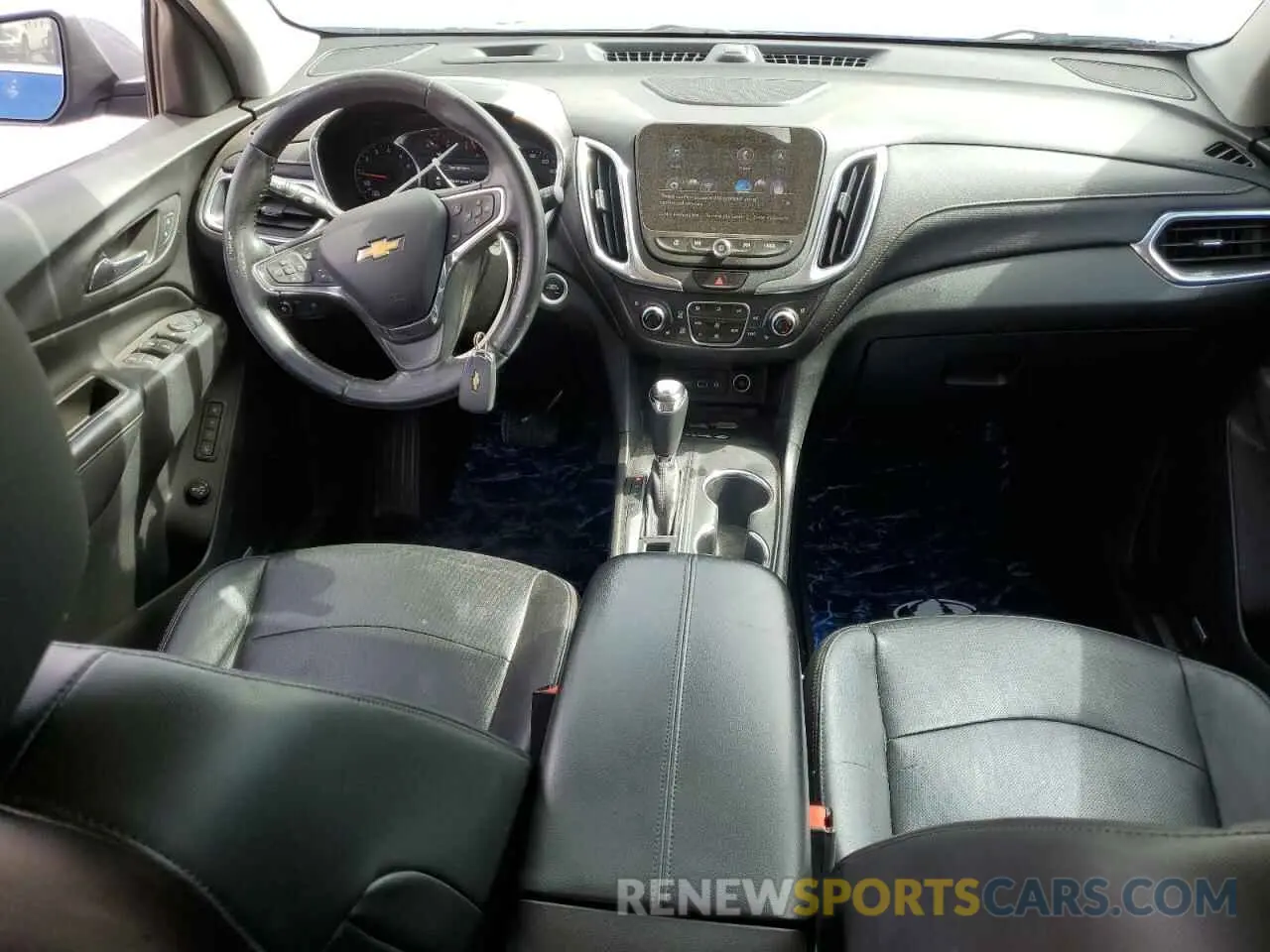 8 fotografías del automóvil dañado 3GNAXNEV5KS519159 CHEVROLET EQUINOX 2019