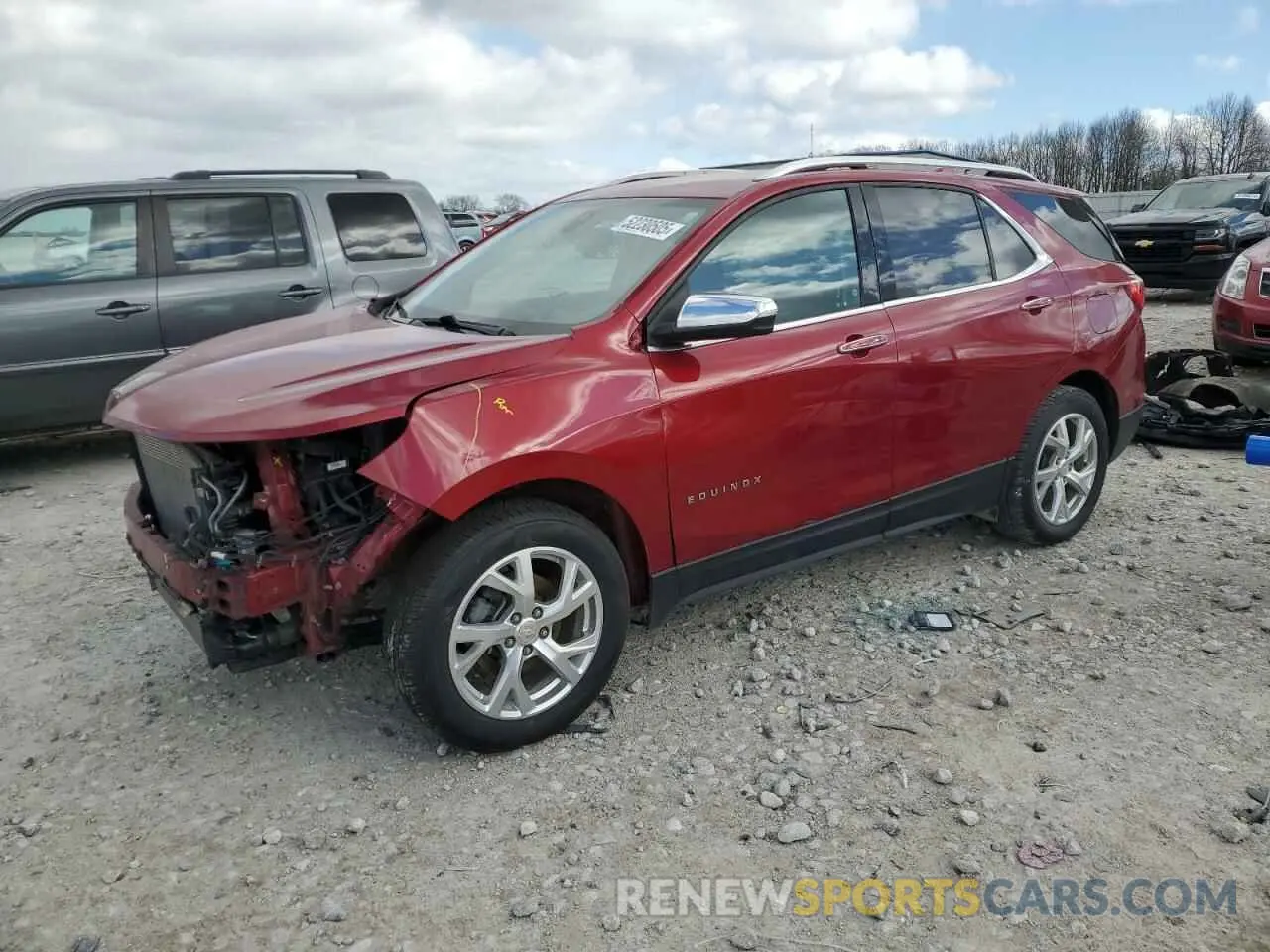 1 fotografías del automóvil dañado 3GNAXNEV6KS608951 CHEVROLET EQUINOX 2019