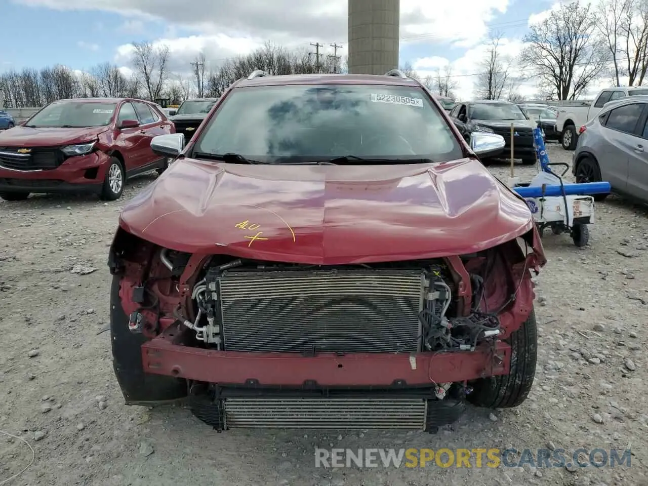 5 fotografías del automóvil dañado 3GNAXNEV6KS608951 CHEVROLET EQUINOX 2019