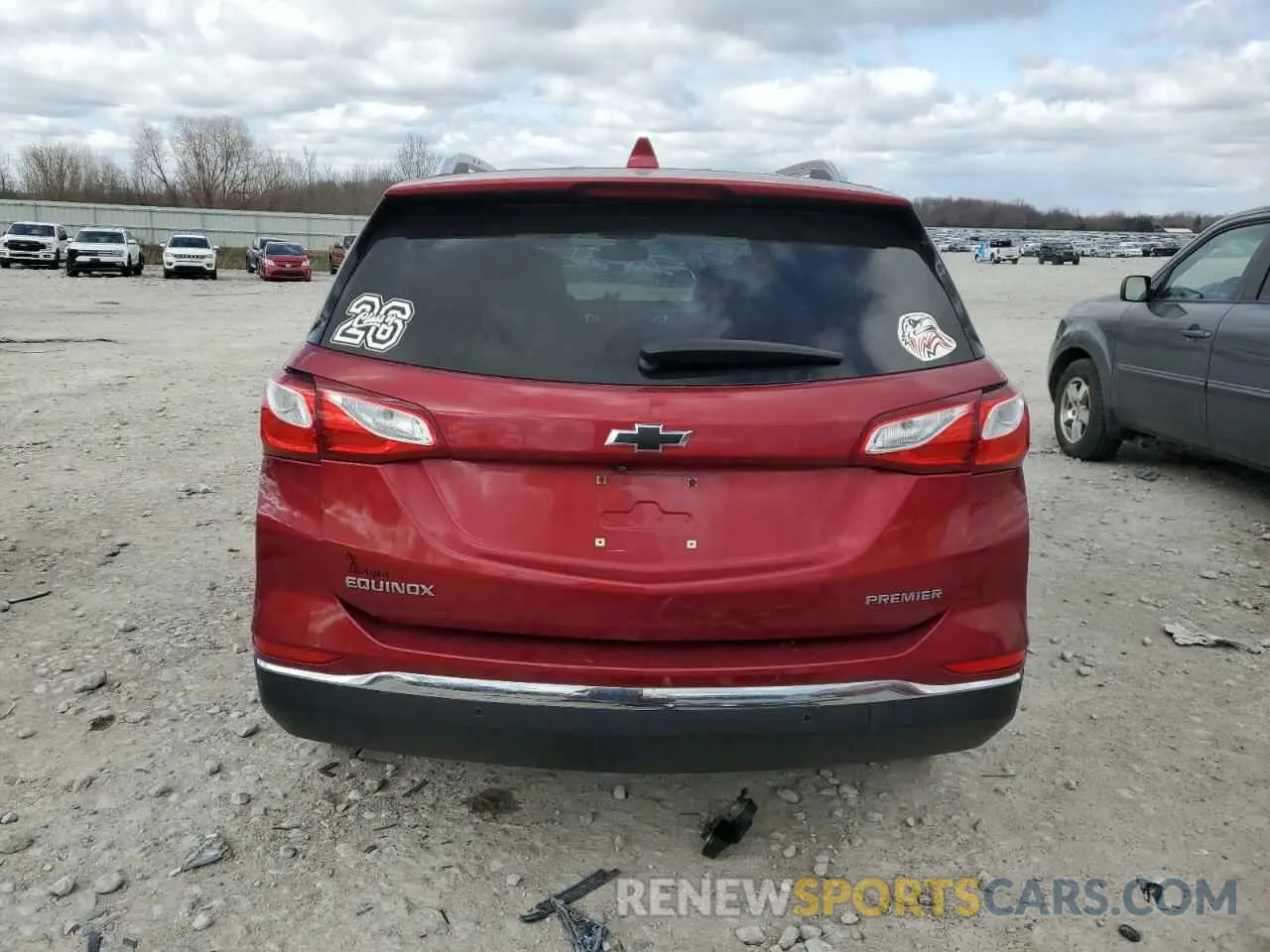6 fotografías del automóvil dañado 3GNAXNEV6KS608951 CHEVROLET EQUINOX 2019