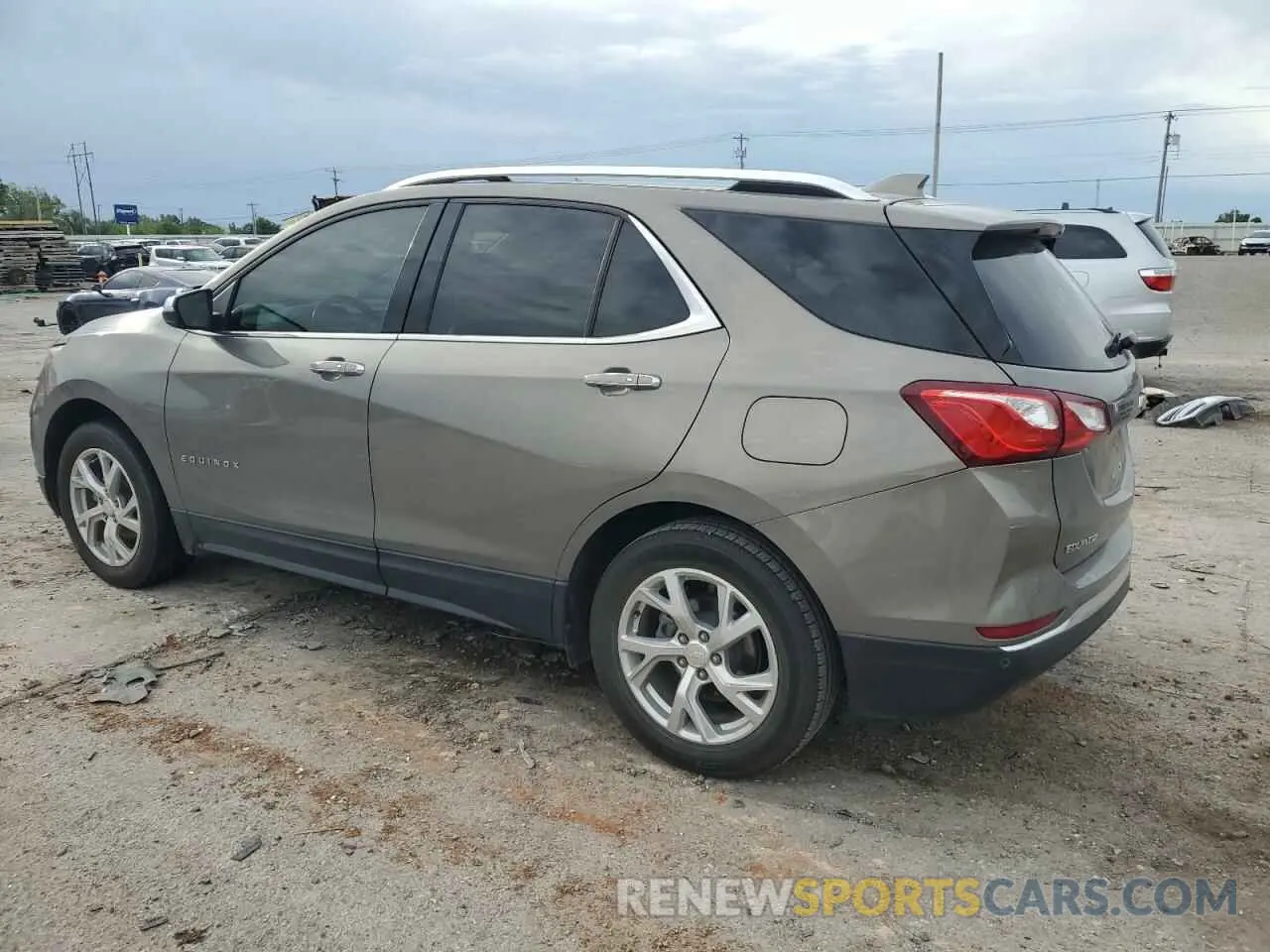 2 fotografías del automóvil dañado 3GNAXNEV8KS561549 CHEVROLET EQUINOX 2019
