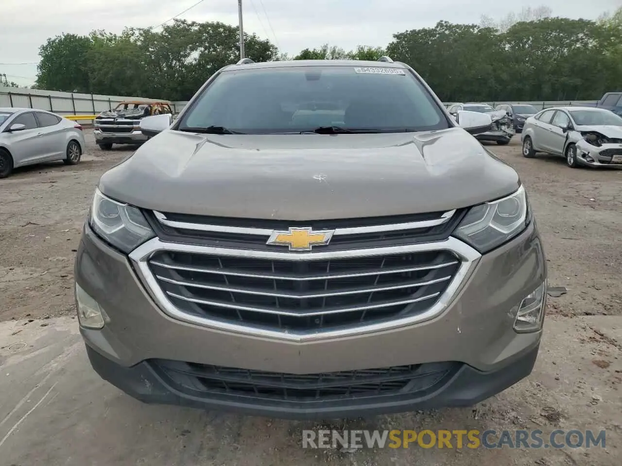 5 fotografías del automóvil dañado 3GNAXNEV8KS561549 CHEVROLET EQUINOX 2019